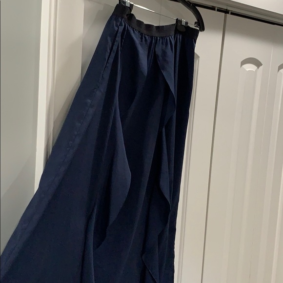 BCBG Ruffle Full Length Skirt - Picture 3 of 5